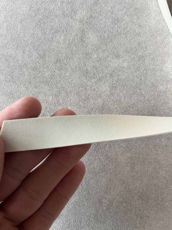 White leather straps for a hurling helmet, photo 4 of 4
